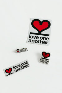 Love One Another Metal Pin