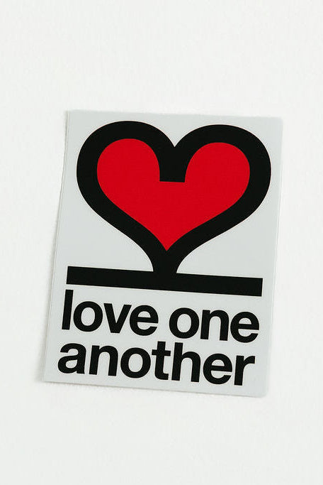 Love One Another Vertical Sticker